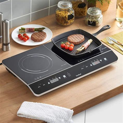 induction cookplaat glas.